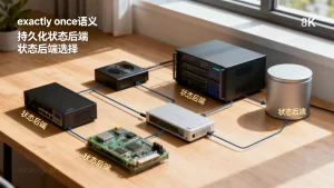 流处理exactly once语义为什么依赖持久化状态后端？状态后端怎么选？