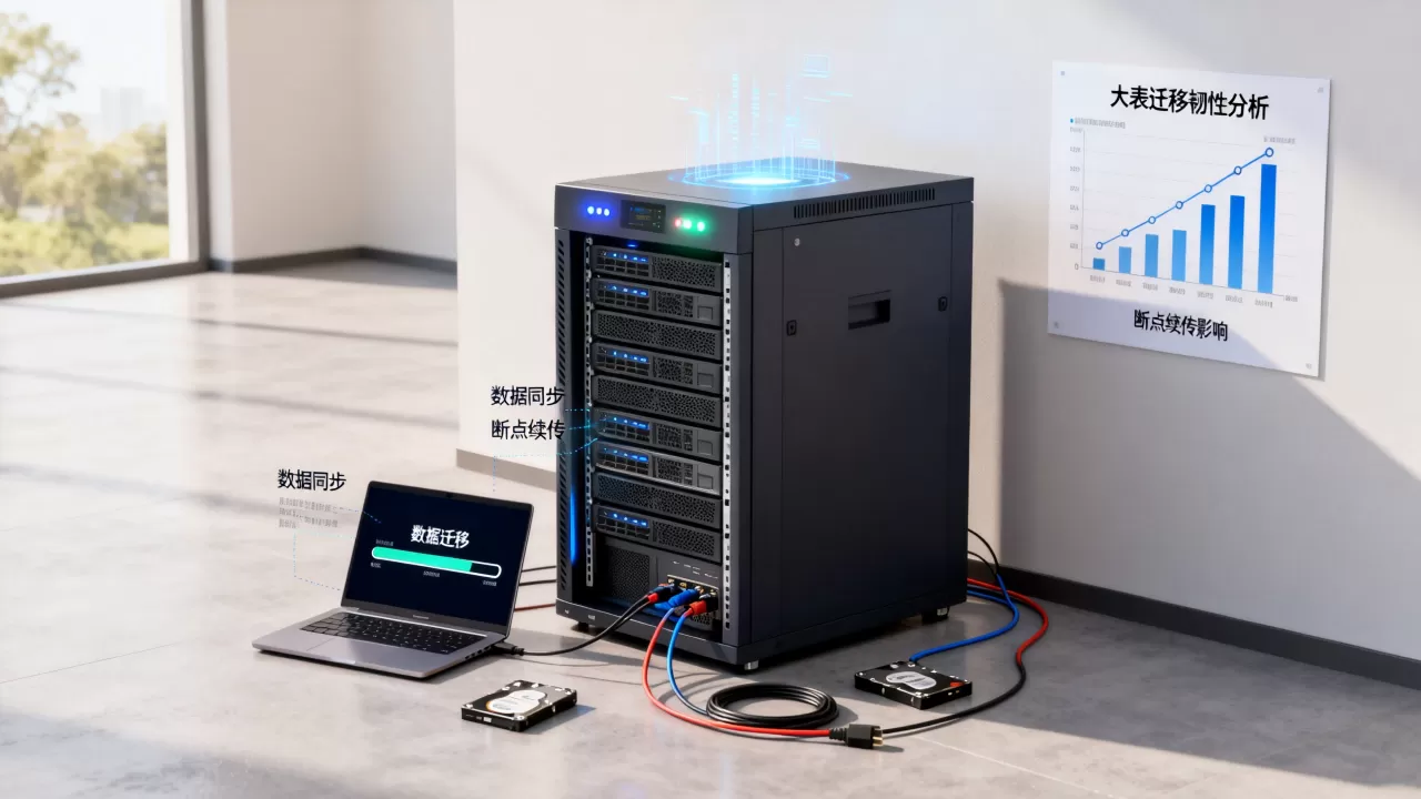 数据同步的断点续传能力如何影响大表迁移的韧性?断点续传对大表迁移有什么影响? 数据同步的断点续传能力如何影响大表迁移的韧性?断点续传对大表迁移有什么影响?