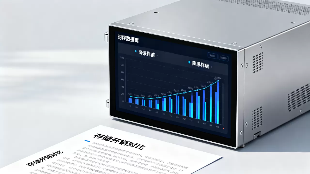 时序数据的降采样策略能显著降低长期存储开销吗，时序数据库降采样怎么实现