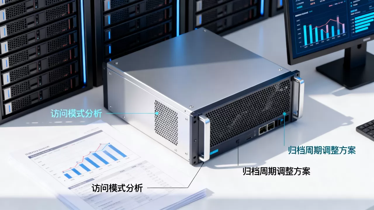 数据归档频率设定应该结合访问模式而非固定周期吗？，怎么调整