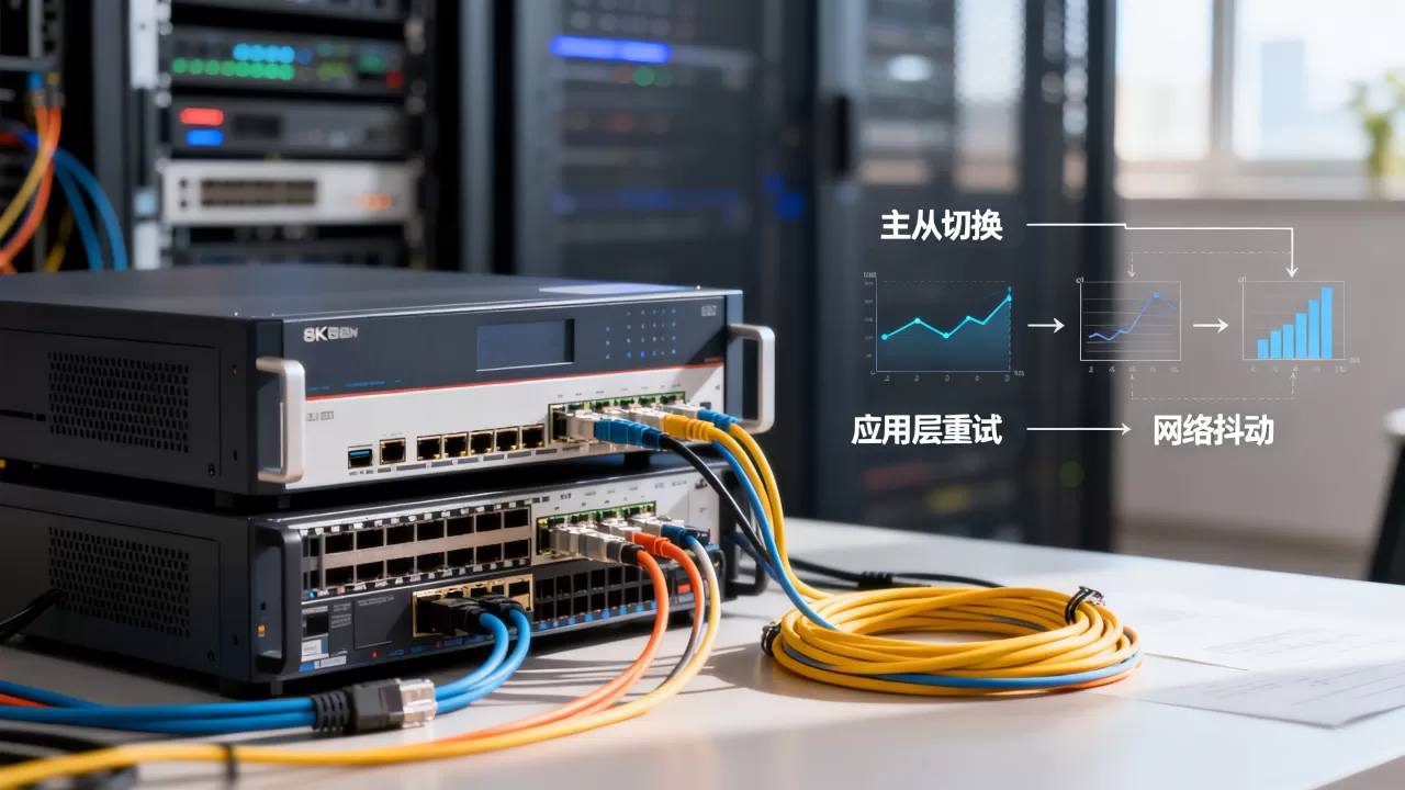 主从切换闪断如何处理?应用层重试机制怎样吸收网络抖动 主从切换闪断如何处理?应用层重试机制怎样吸收网络抖动