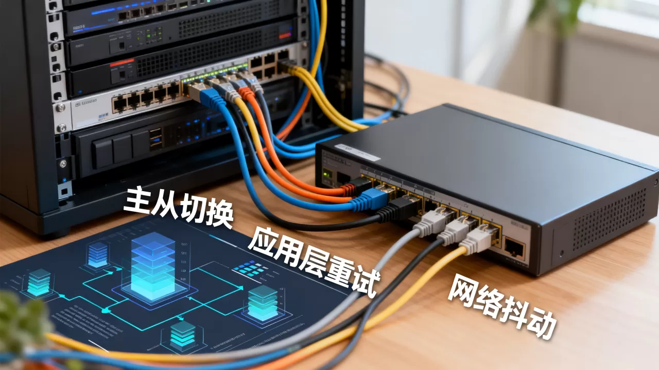 主从切换闪断如何处理?应用层重试机制怎样吸收网络抖动 主从切换闪断如何处理?应用层重试机制怎样吸收网络抖动