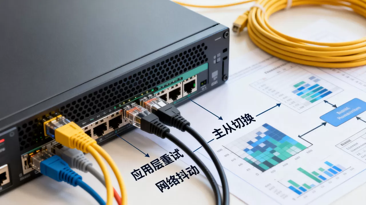 主从切换闪断如何处理?应用层重试机制怎样吸收网络抖动 主从切换闪断如何处理?应用层重试机制怎样吸收网络抖动