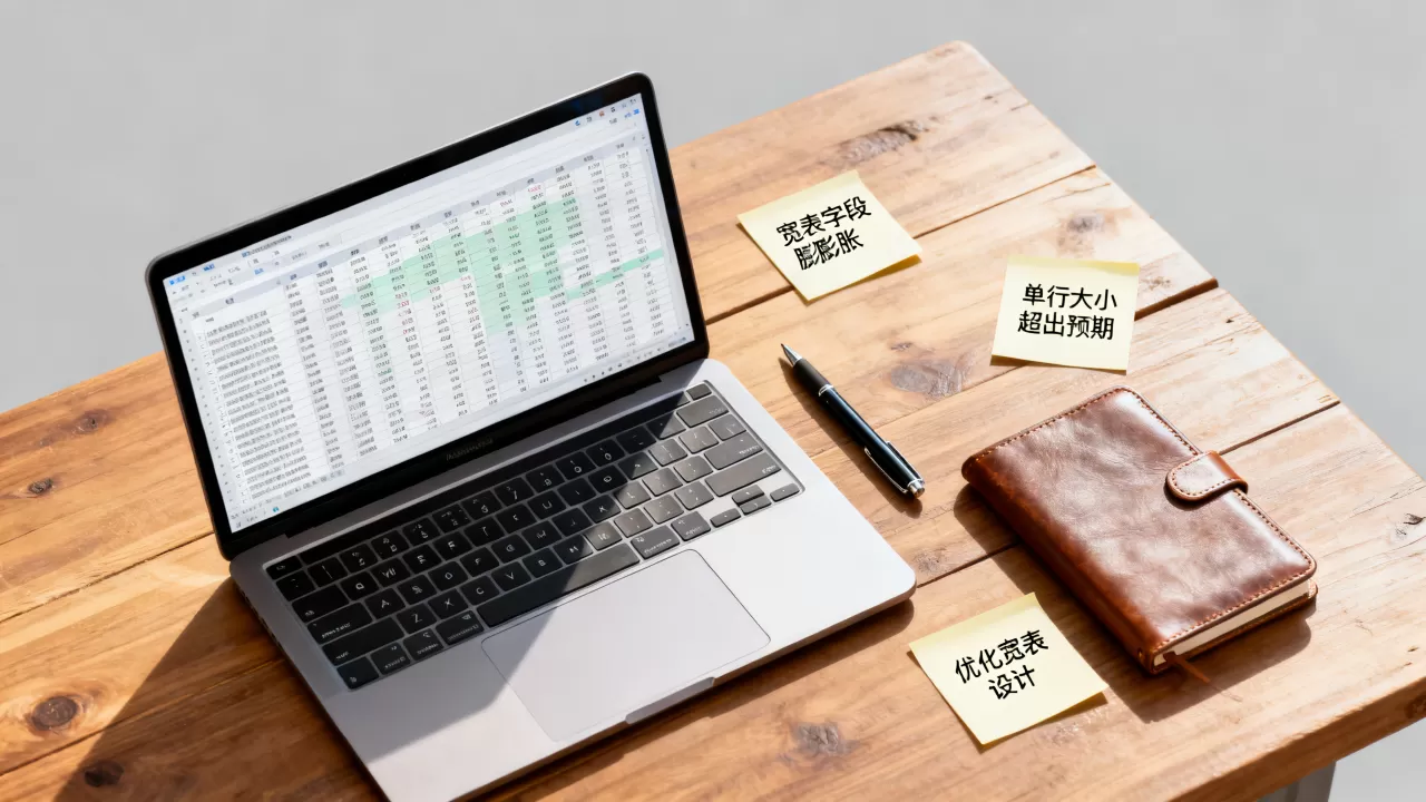 宽表字段膨胀会导致单行大小超出预期?如何优化宽表设计? 宽表字段膨胀会导致单行大小超出预期?如何优化宽表设计?