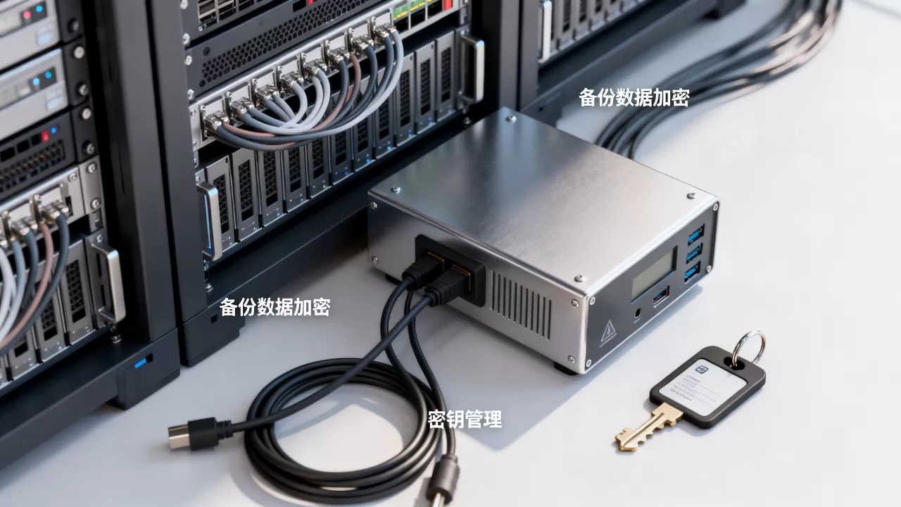 备份数据加密为何要纳入存储规划？备份数据加密密钥管理怎么做