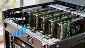 向量检索时embeddings规模如何影响显存与内存配比？，向量检索显存内存配比