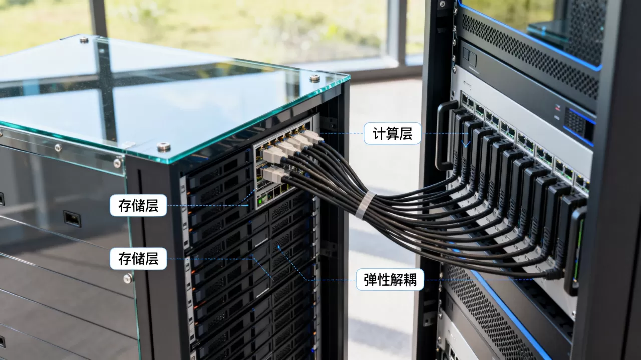 数据湖仓一体架构如何实现存储与计算弹性解耦?,数据湖仓一体存储计算分离方案 数据湖仓一体架构如何实现存储与计算弹性解耦?,数据湖仓一体存储计算分离方案