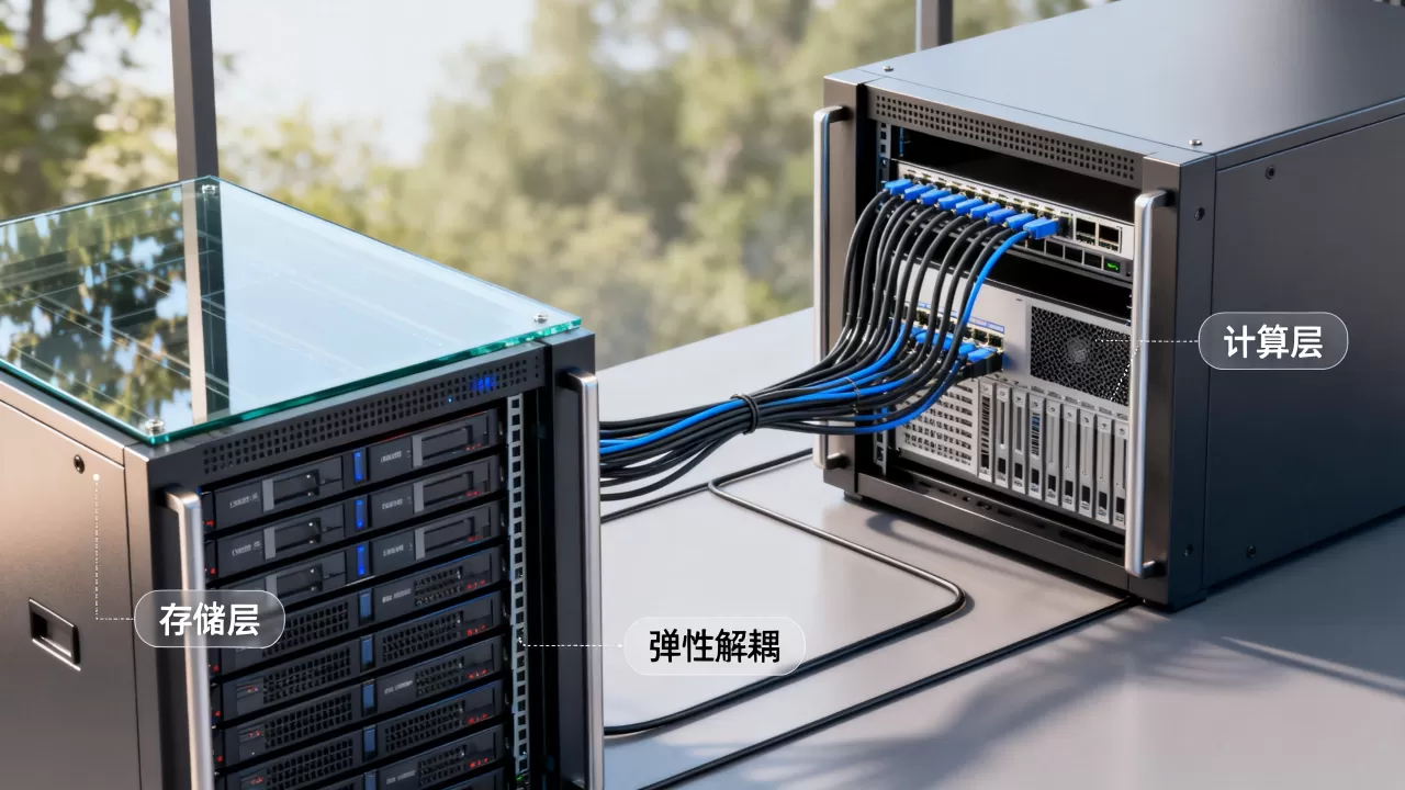 数据湖仓一体架构如何实现存储与计算弹性解耦?,数据湖仓一体存储计算分离方案 数据湖仓一体架构如何实现存储与计算弹性解耦?,数据湖仓一体存储计算分离方案
