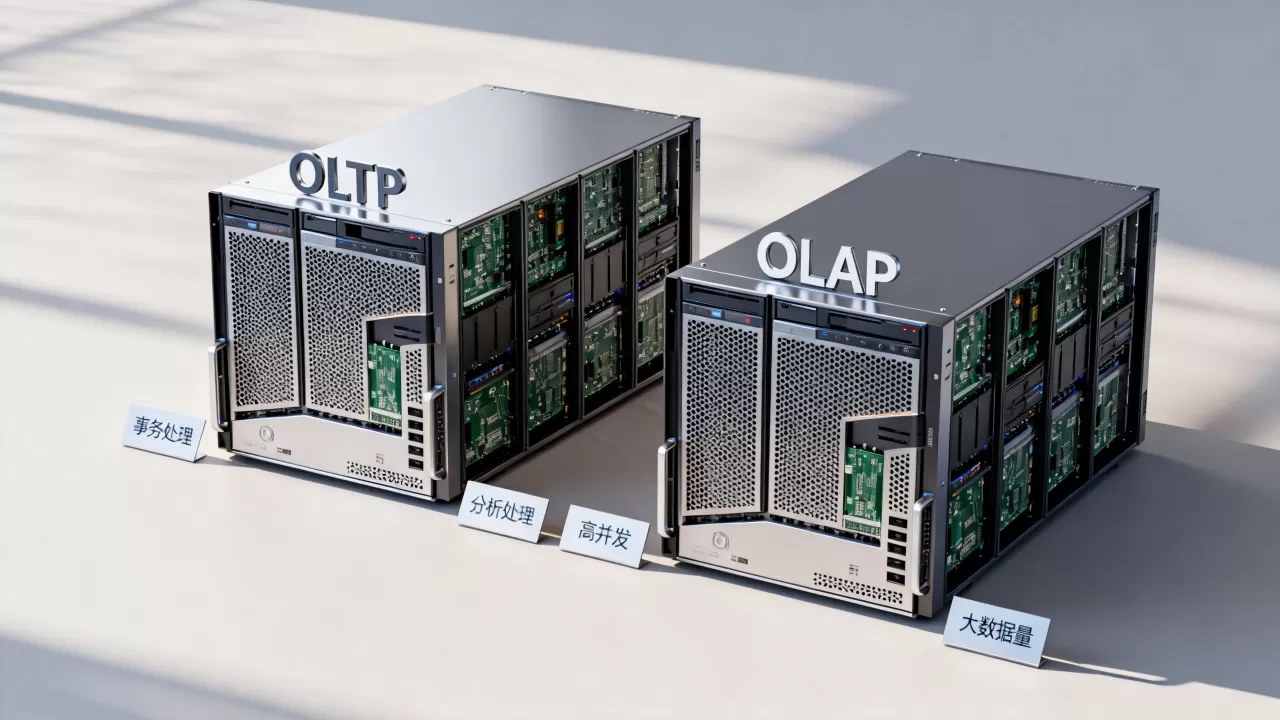 OLTP与OLAP业务负载差异如何影响服务器机型选型？数据库负载类型，服务器配置怎么选？