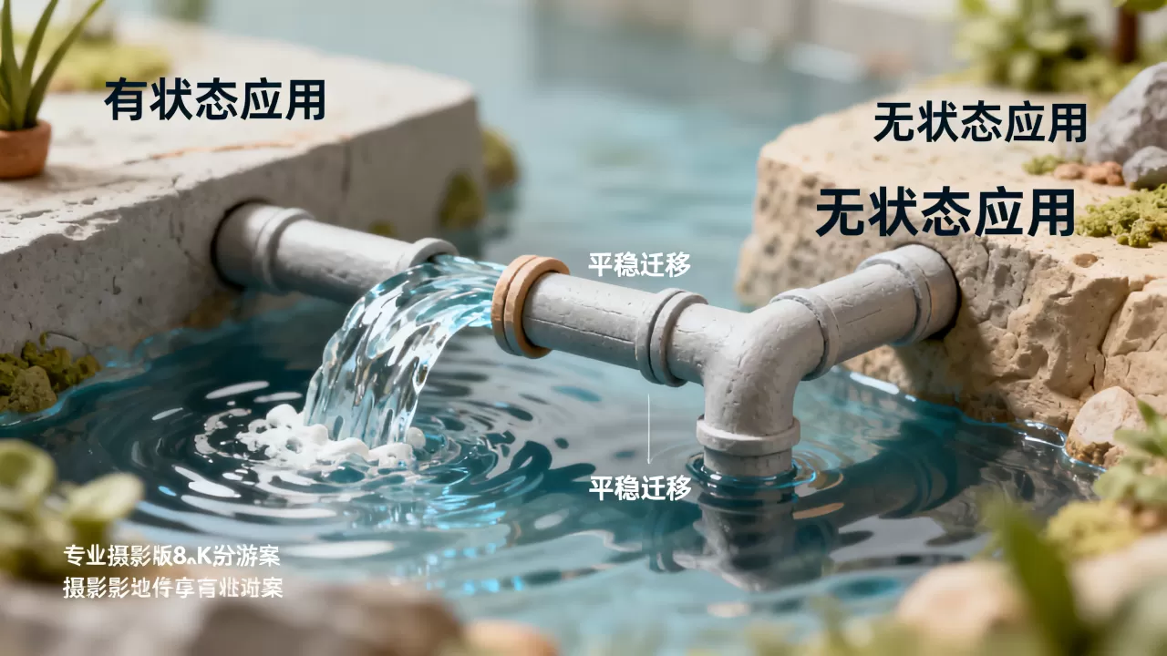 有状态应用与无状态应用的排水,如何实现平稳迁移? 有状态应用与无状态应用的排水,如何实现平稳迁移?