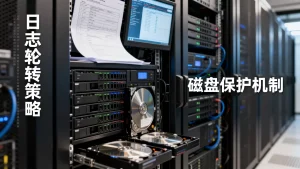 计算节点日志轮转如何保护磁盘，日志轮转策略是什么
