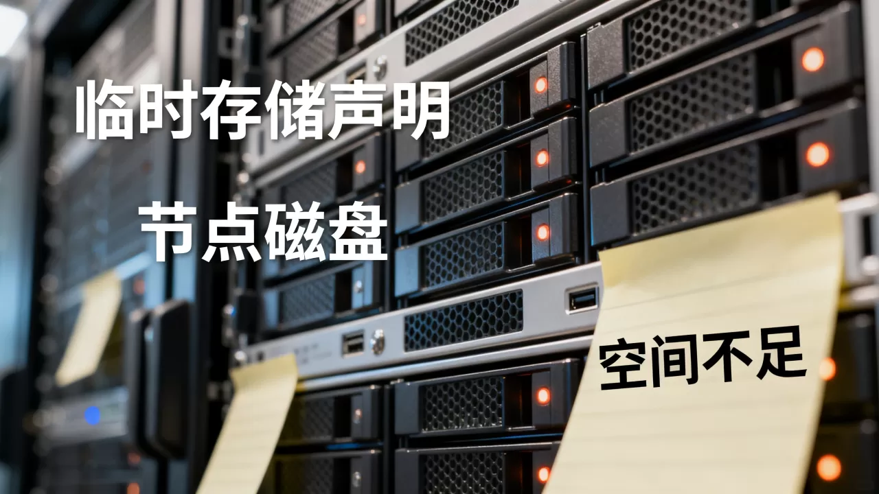临时存储声明为何挤占节点磁盘?,节点磁盘空间不足如何解决 临时存储声明为何挤占节点磁盘?,节点磁盘空间不足如何解决