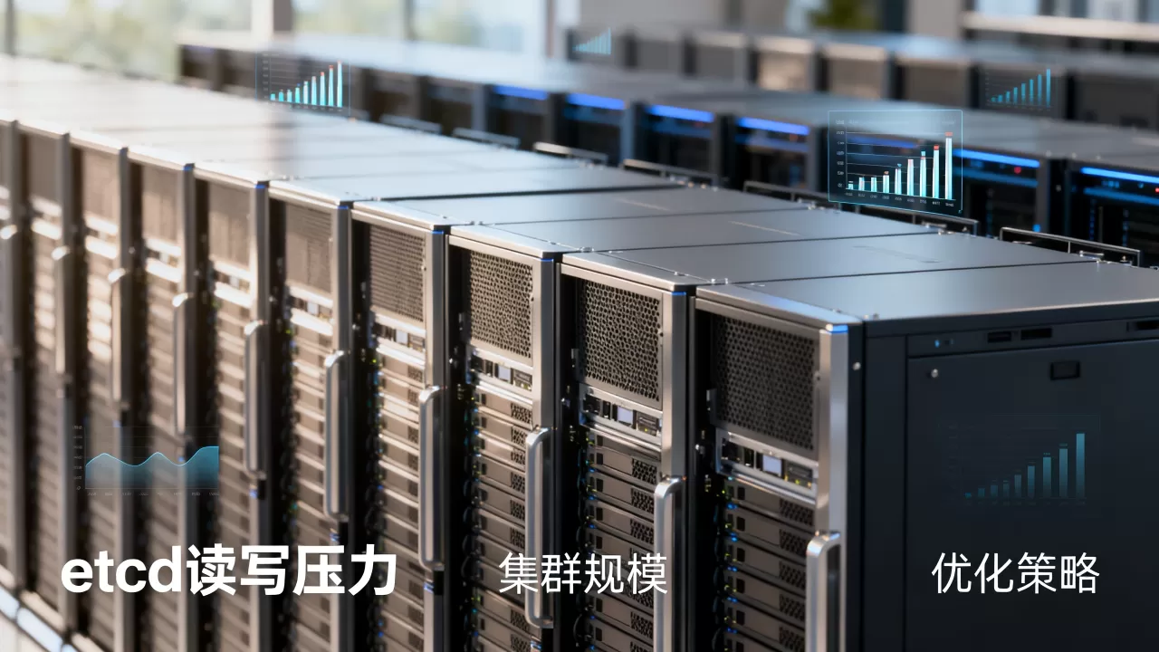 控制面etcd读写压力与集群规模有什么关系？如何优化？