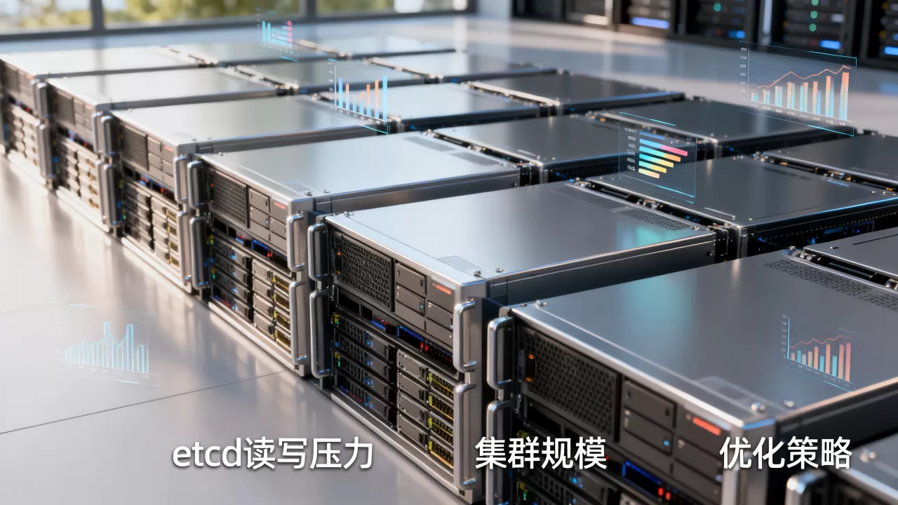 控制面etcd读写压力与集群规模有什么关系？如何优化？