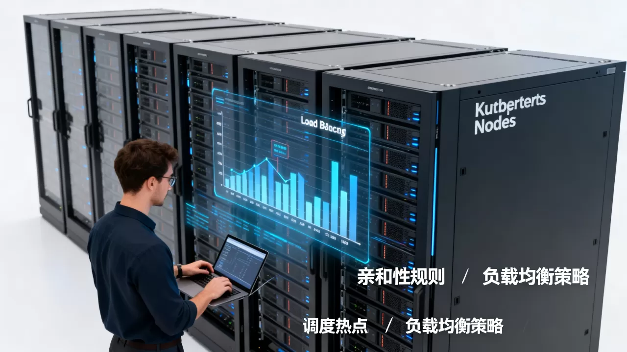 亲和性规则导致调度热点问题如何解决？kubernetes节点负载均衡策略