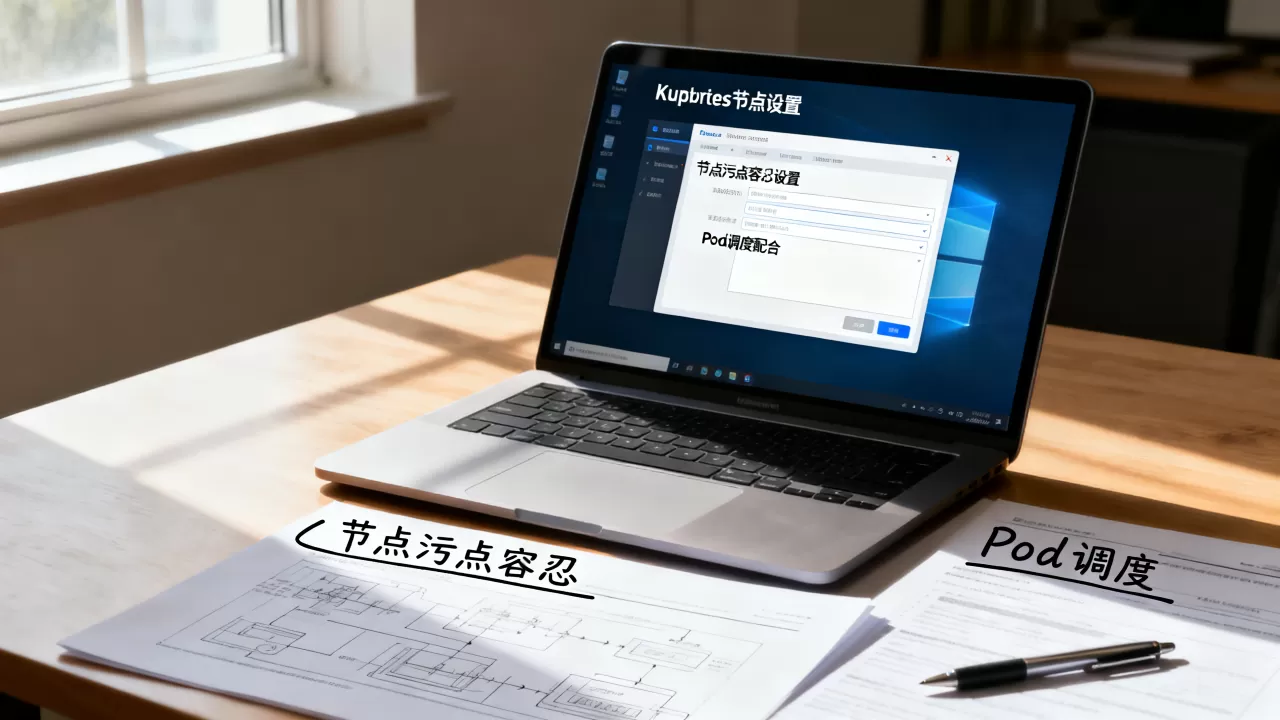 节点污点容忍怎么设置？，Pod调度如何配合？