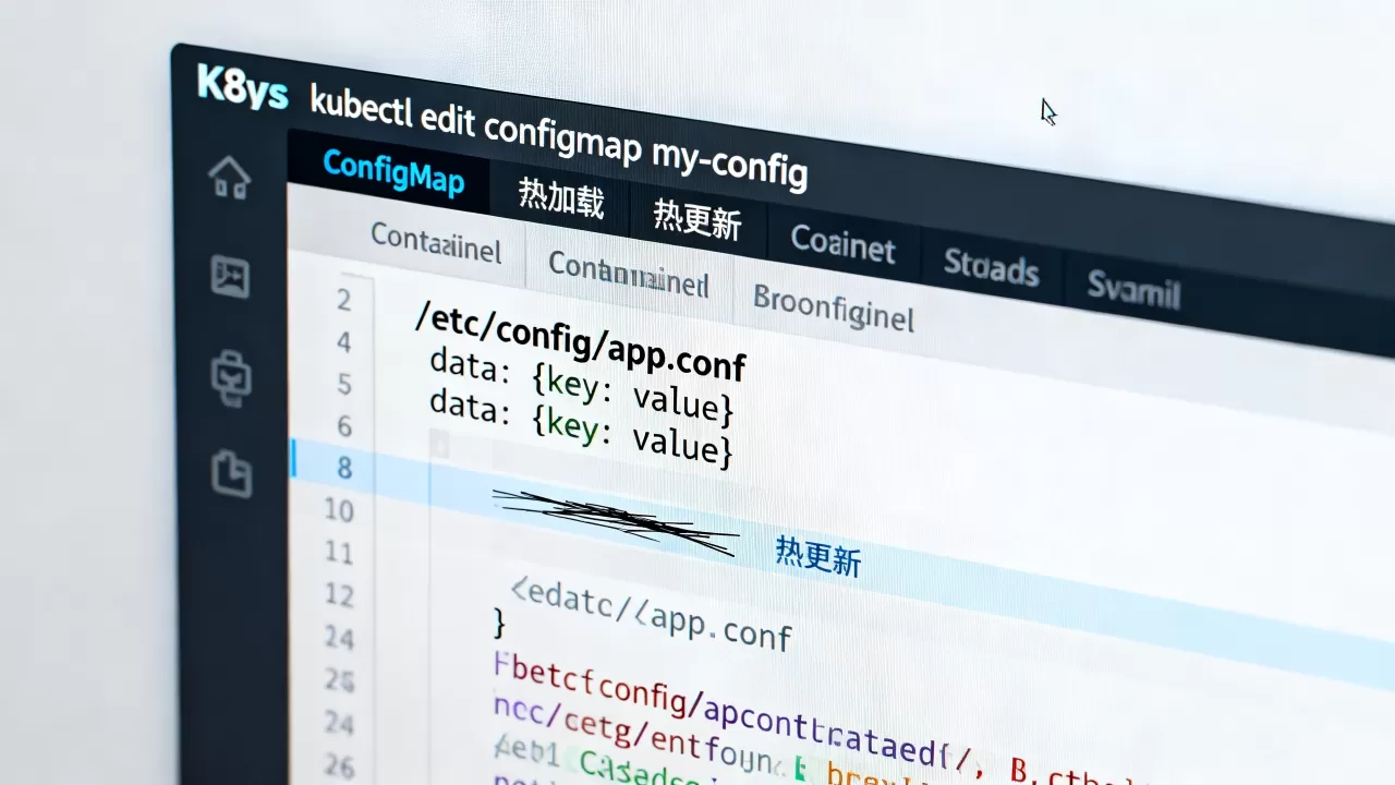 容器挂载配置文件如何热更新?K8s ConfigMap热加载技巧 容器挂载配置文件如何热更新?K8s ConfigMap热加载技巧