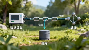 链上数据管道从采集到落库的延迟构成是什么，有哪些关键环节？