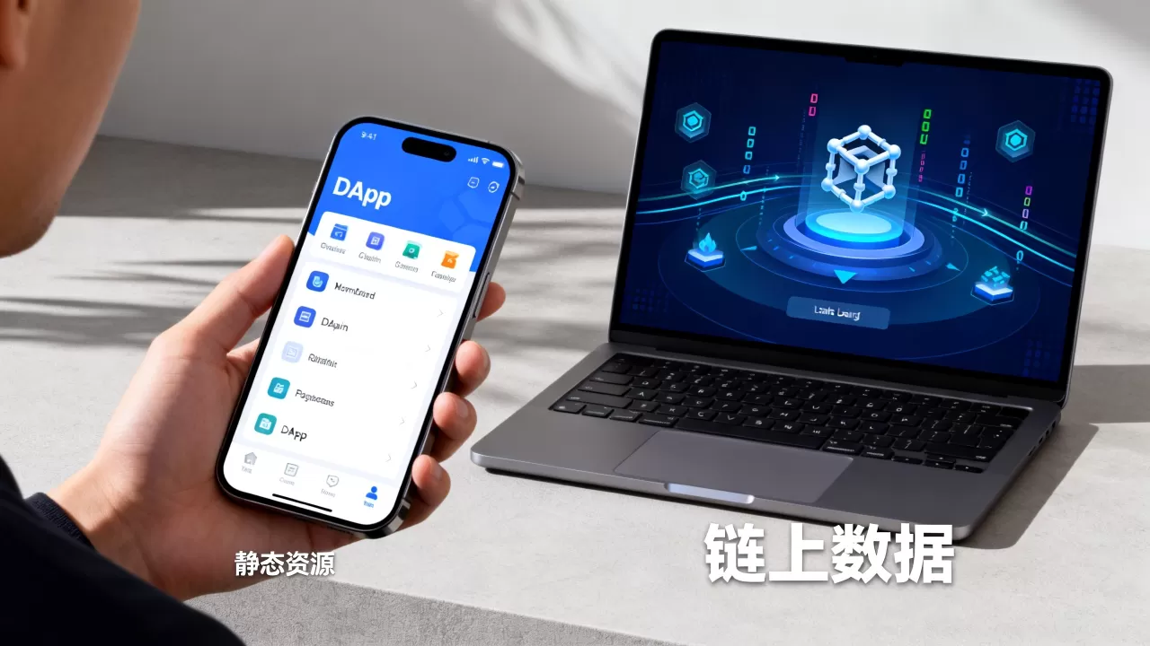 DApp静态资源与链上数据如何协同加载，链上数据加载慢怎么办？
