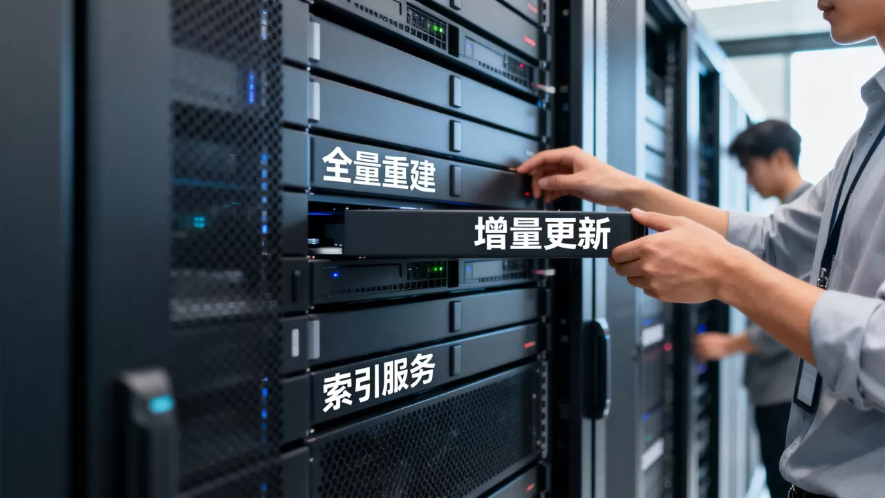 索引服务如何从全量重建过渡到增量更新？，增量更新索引有哪些优势