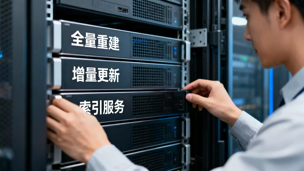 索引服务如何从全量重建过渡到增量更新？，增量更新索引有哪些优势