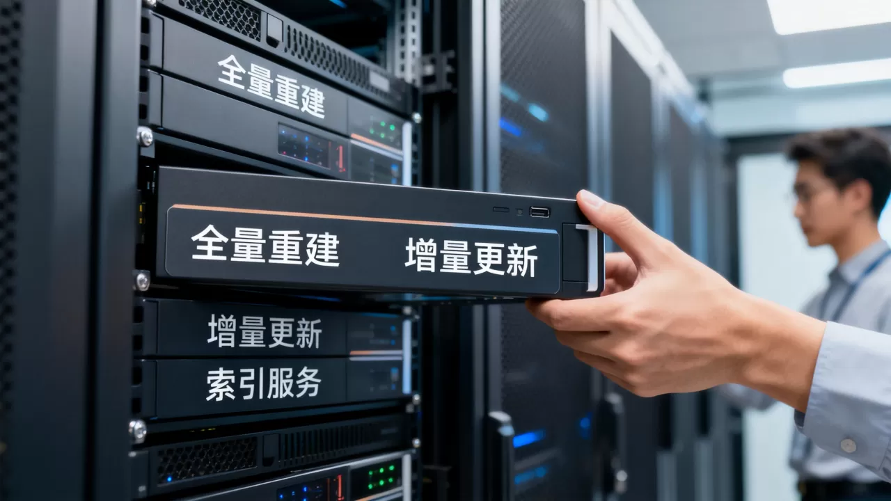 索引服务如何从全量重建过渡到增量更新？，增量更新索引有哪些优势
