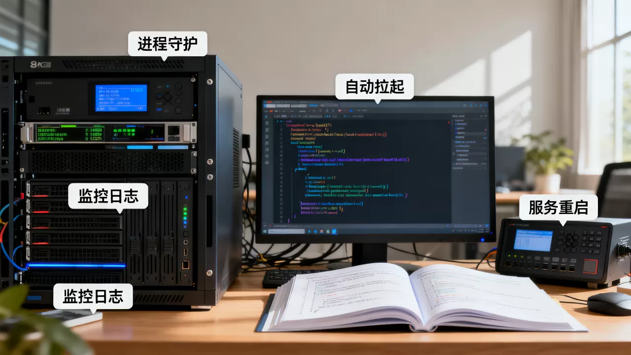 质押后端服务进程守护与自动拉起怎么做?,服务进程守护方案有哪些? 质押后端服务进程守护与自动拉起怎么做?,服务进程守护方案有哪些?