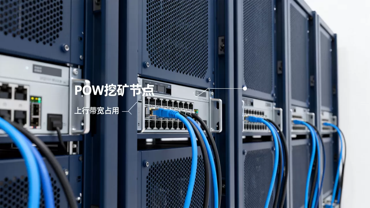 工作量证明节点为何持续占用上行带宽?POW挖矿带宽占用特征 工作量证明节点为何持续占用上行带宽?POW挖矿带宽占用特征