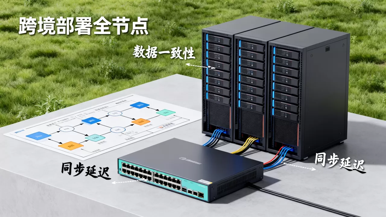 跨境部署全节点时如何保障数据一致性?数据同步延迟怎么解决 跨境部署全节点时如何保障数据一致性?数据同步延迟怎么解决