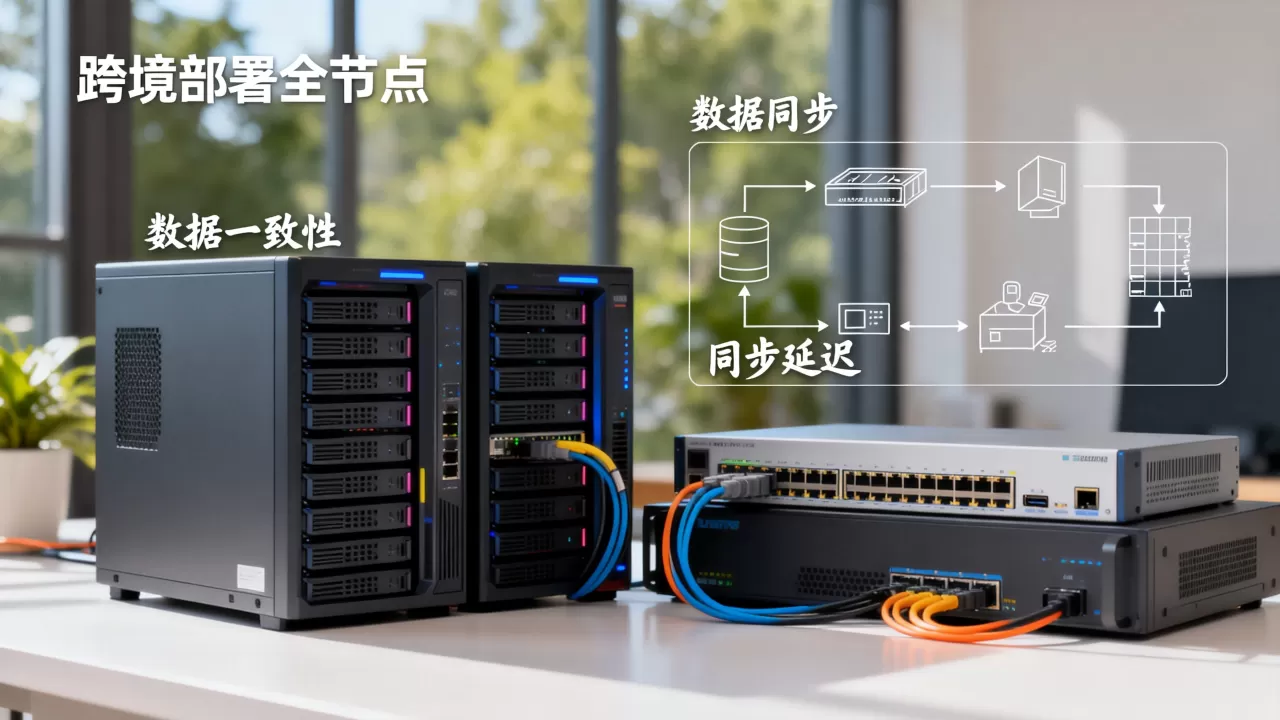 跨境部署全节点时如何保障数据一致性?数据同步延迟怎么解决 跨境部署全节点时如何保障数据一致性?数据同步延迟怎么解决