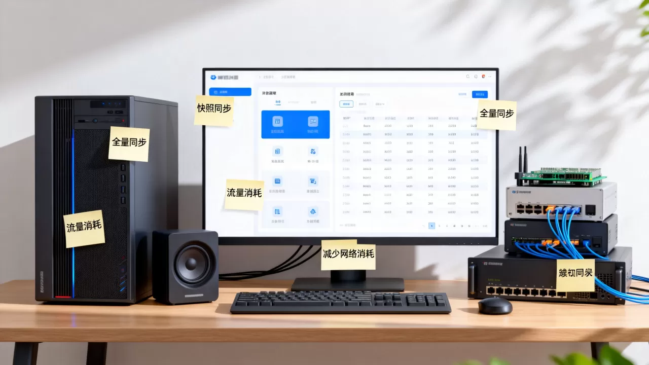 快照同步与全量同步哪个更耗流量？，怎么减少网络消耗？