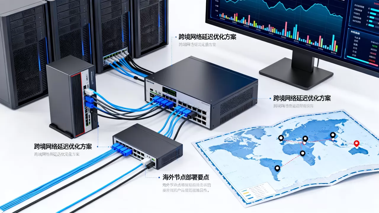 海外节点部署时如何应对跨境网络延迟，优化方案有哪些