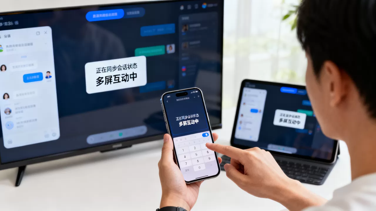 OTT多屏互动场景下会话状态怎么同步?,多屏互动会话同步技巧 OTT多屏互动场景下会话状态怎么同步?,多屏互动会话同步技巧