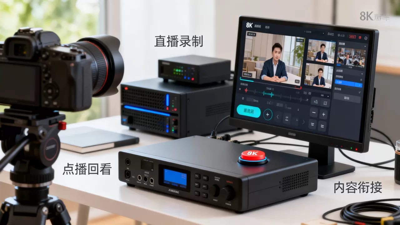 直播录制与点播回看内容衔接怎么设计，需要注意什么？