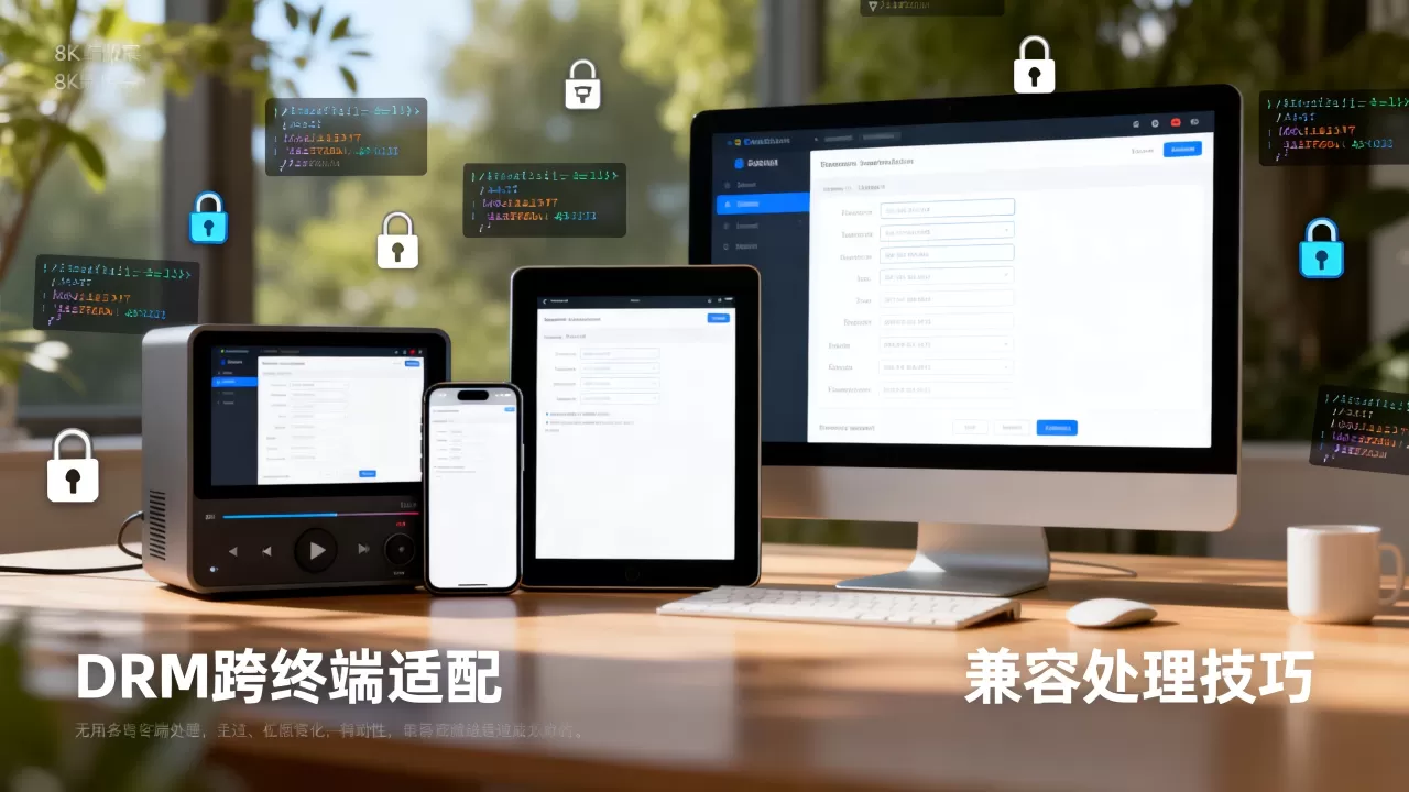 播放器如何跨终端适配多种DRM?兼容处理技巧有哪些 播放器如何跨终端适配多种DRM?兼容处理技巧有哪些
