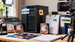 直播录制文件的切片存储与归档策略是什么，如何做