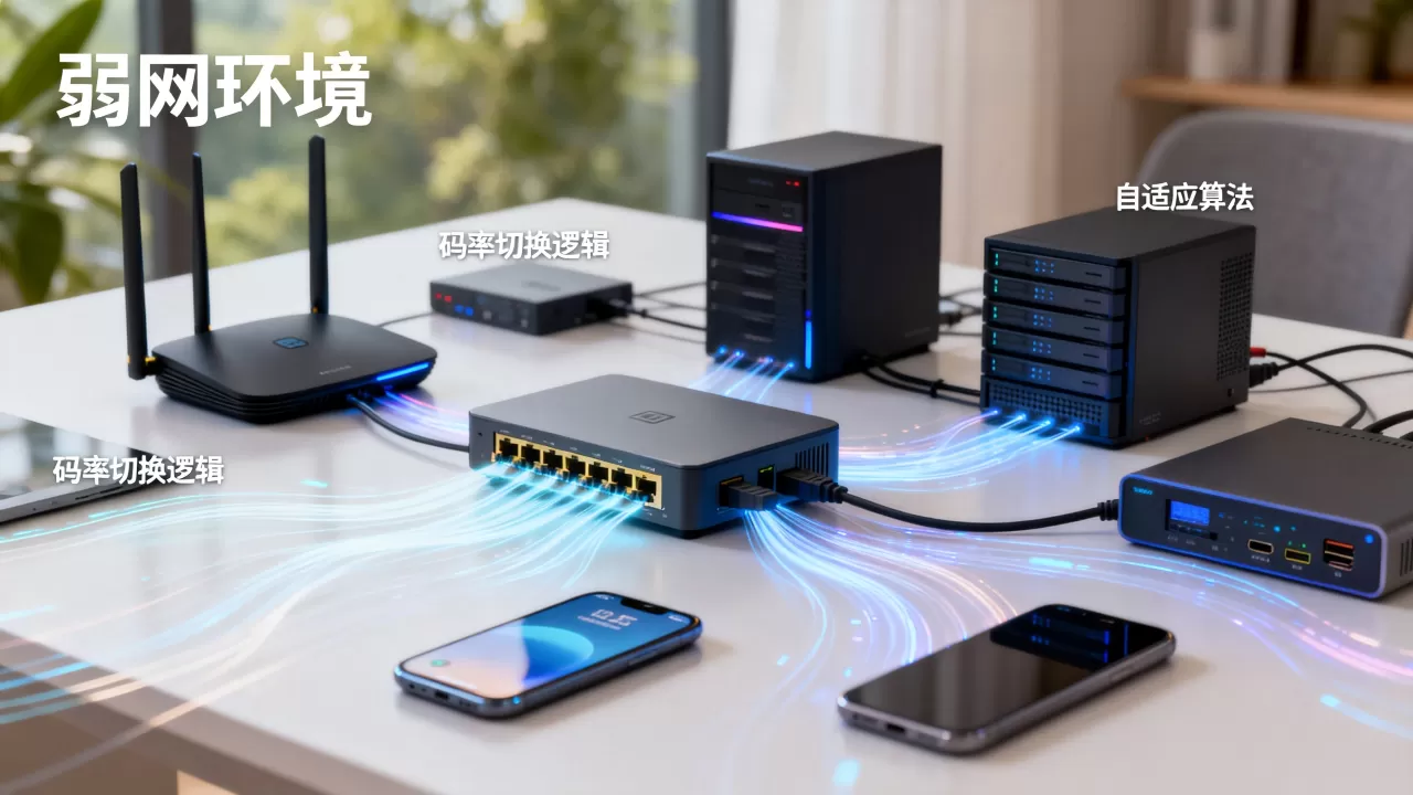 码率自适应算法在弱网下如何切换,弱网下码率自适应算法切换逻辑是什么? 码率自适应算法在弱网下如何切换,弱网下码率自适应算法切换逻辑是什么?