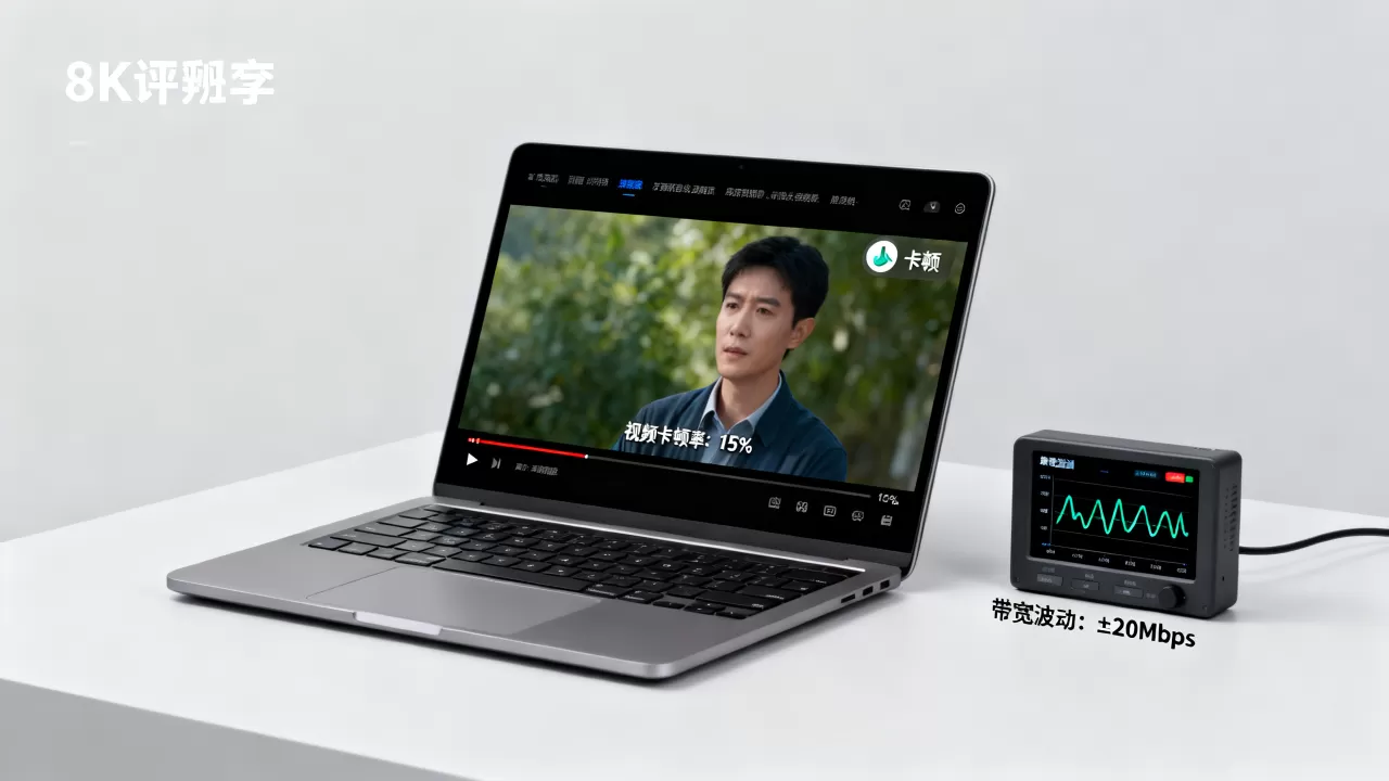 视频卡顿率与带宽波动有何关联？视频卡顿率如何受带宽影响？