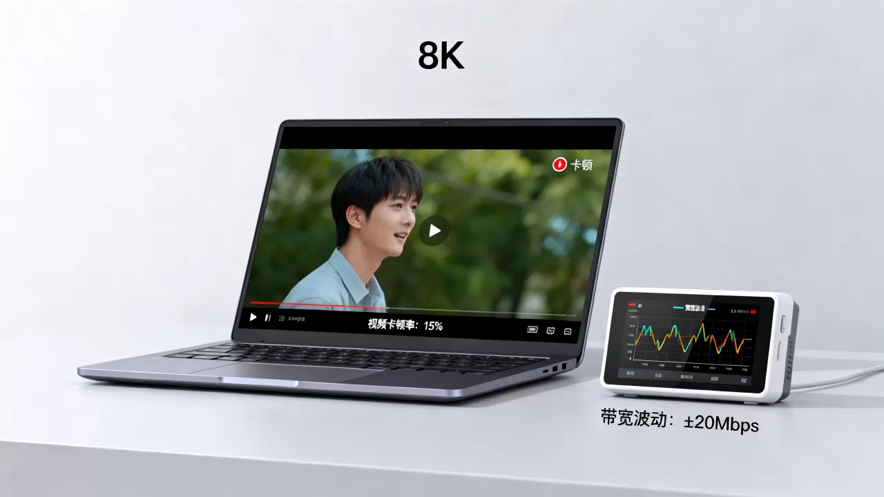 视频卡顿率与带宽波动有何关联？视频卡顿率如何受带宽影响？