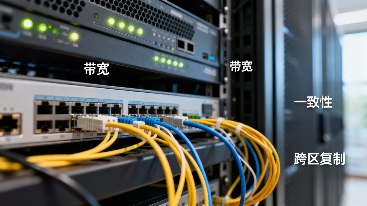 媒资跨区复制如何权衡带宽与一致性？跨区复制带宽一致性权衡