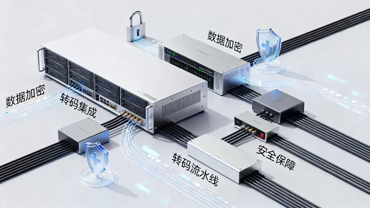 加密与转码流水线集成有哪些注意点，数据安全如何保障？