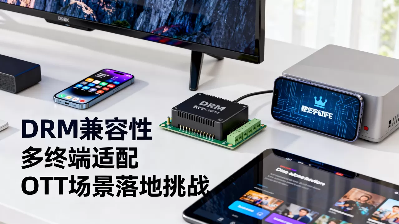 多终端DRM方案在OTT场景落地有哪些挑战?如何应对DRM兼容性问题 多终端DRM方案在OTT场景落地有哪些挑战?如何应对DRM兼容性问题