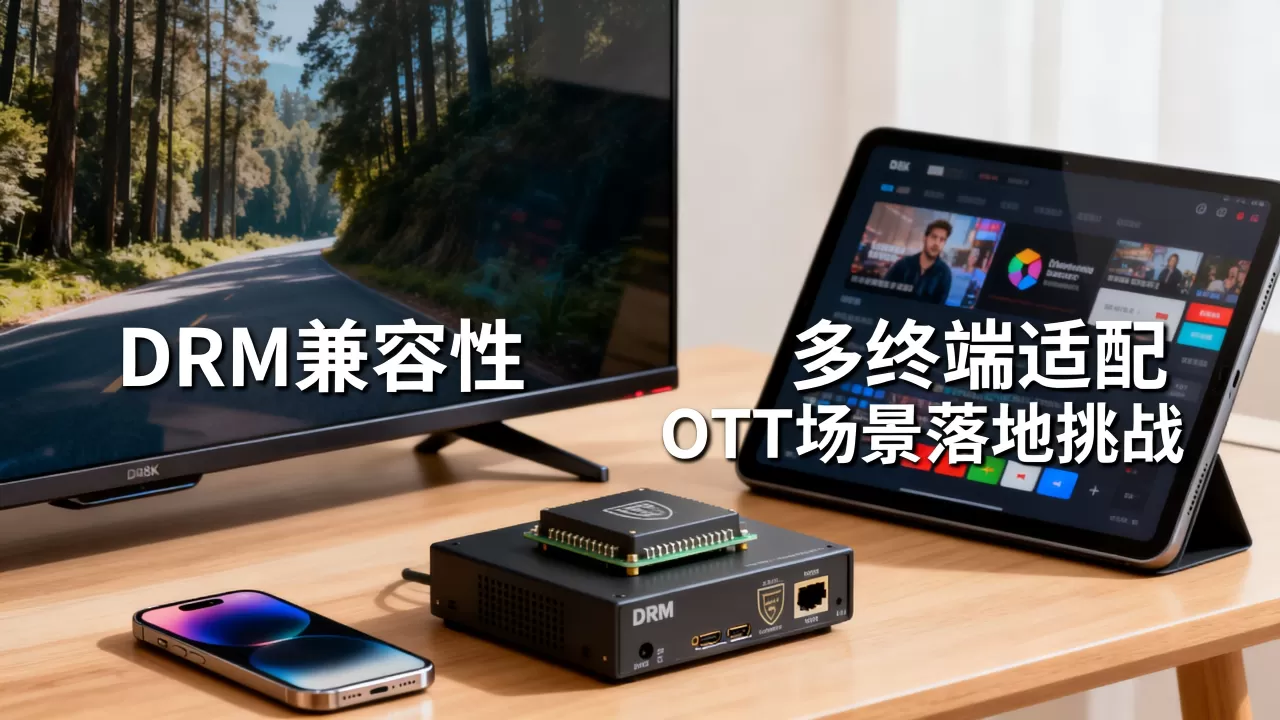 多终端DRM方案在OTT场景落地有哪些挑战?如何应对DRM兼容性问题 多终端DRM方案在OTT场景落地有哪些挑战?如何应对DRM兼容性问题