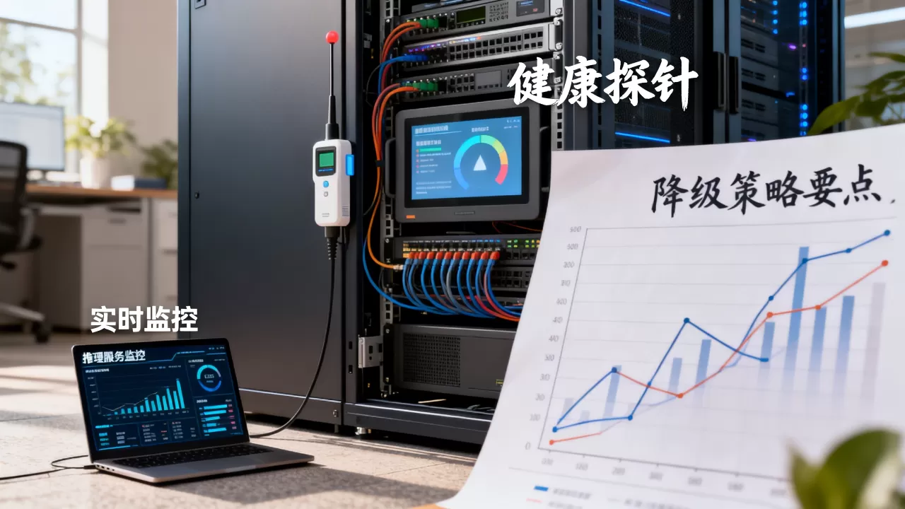如何设计推理服务健康探针?降级策略有哪些要点 如何设计推理服务健康探针?降级策略有哪些要点