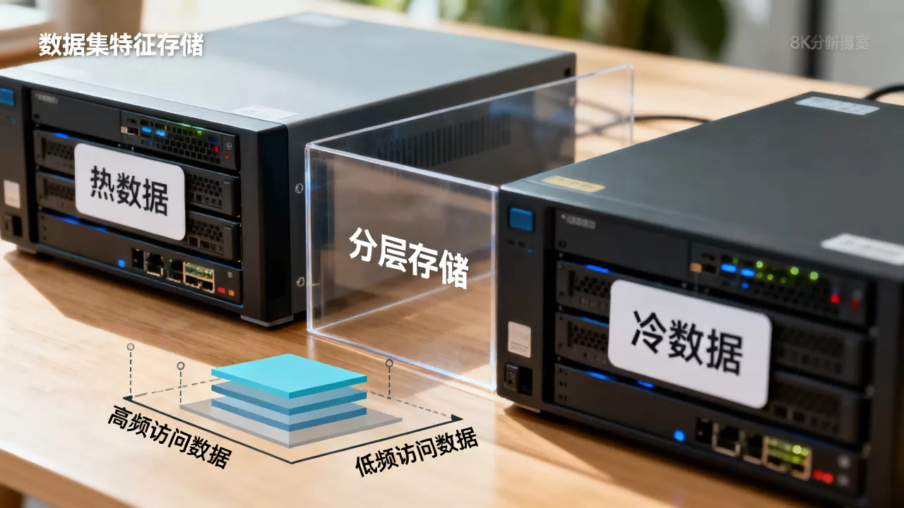 数据集特征存储的冷热分层设计怎么做，冷热数据分离策略有哪些？