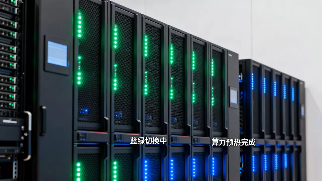 推理服务蓝绿切换时如何做算力预热？，蓝绿发布算力预热技巧