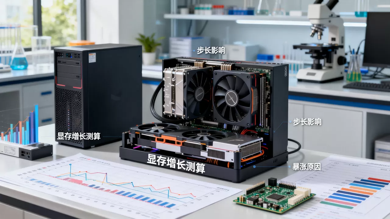 长序列训练显存随步长增长如何测算，显存暴涨原因是什么