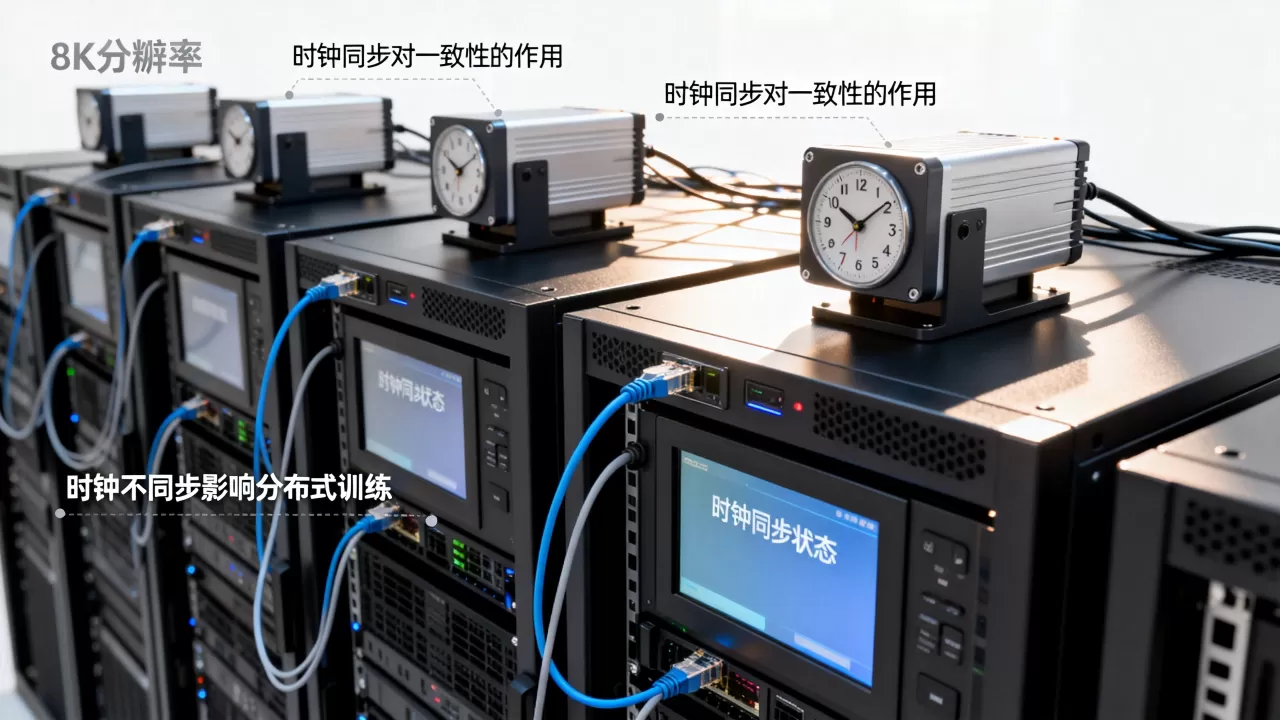 训练集群时钟同步对一致性的作用是什么，时钟不同步会影响分布式训练吗？