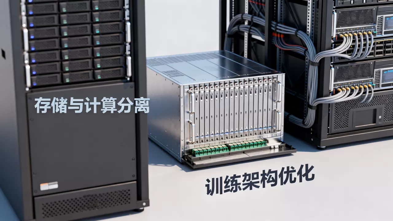存储与计算分离架构在训练中如何落地?,训练架构优化方案 存储与计算分离架构在训练中如何落地?,训练架构优化方案