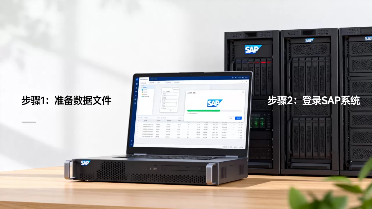 服务器上传数据到SAP怎么做？sap数据上传详细步骤